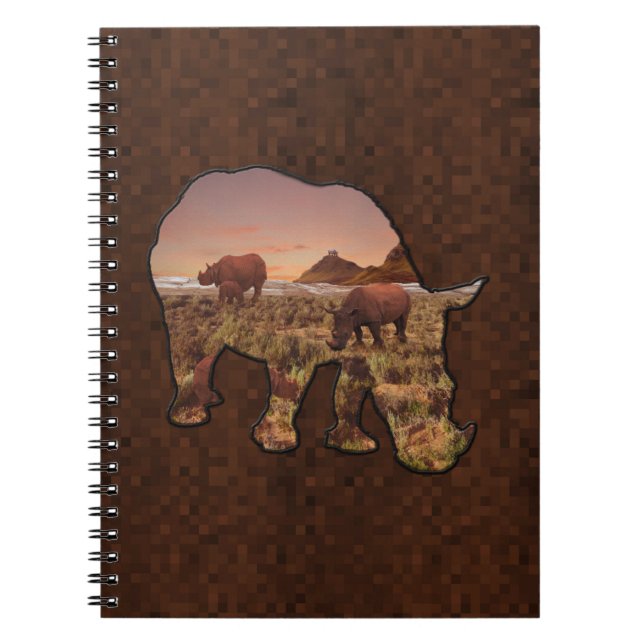 Cuaderno Valle De Los Rinocerontes, (Frente)