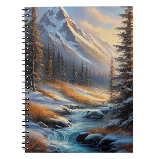 Cuaderno Valle de los sueños de invierno (Frente)