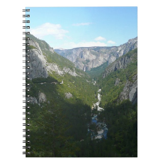 Cuaderno Valle de Yosemite en el Parque Nacional Yosemite (Frente)