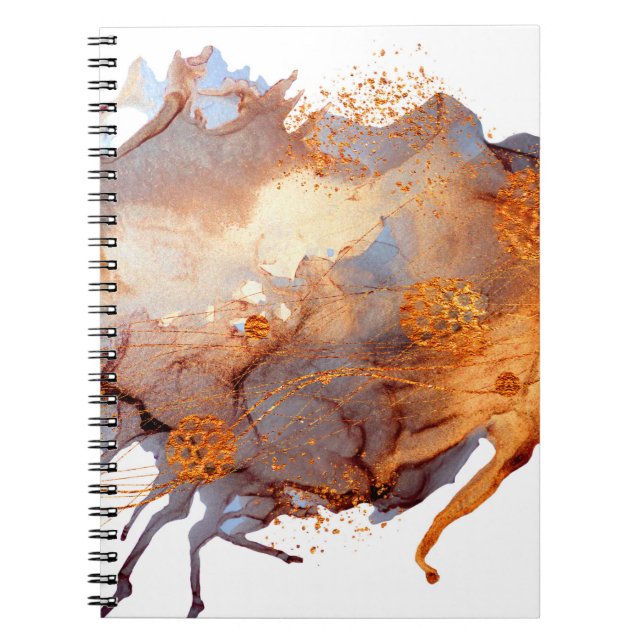 Cuaderno Valle Splash. Lujo natural. Arte real oriental (Frente)