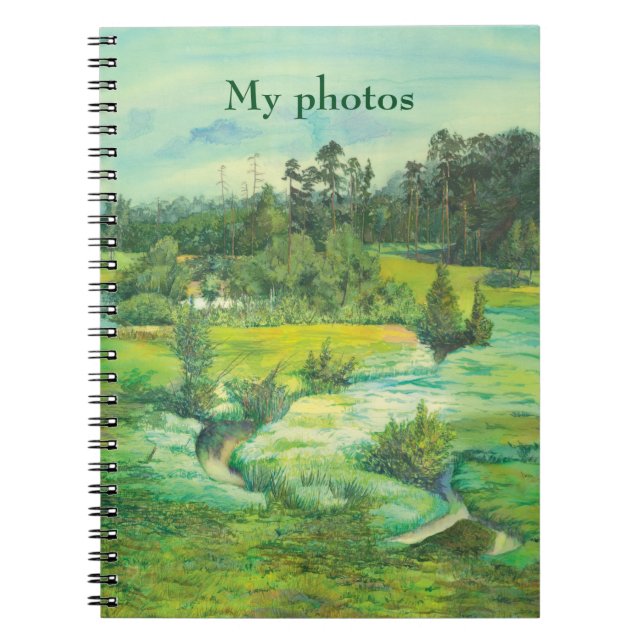 Cuaderno valle verde (Frente)