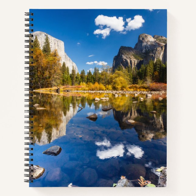 Cuaderno Valle Yosemite en otoño (Anverso)