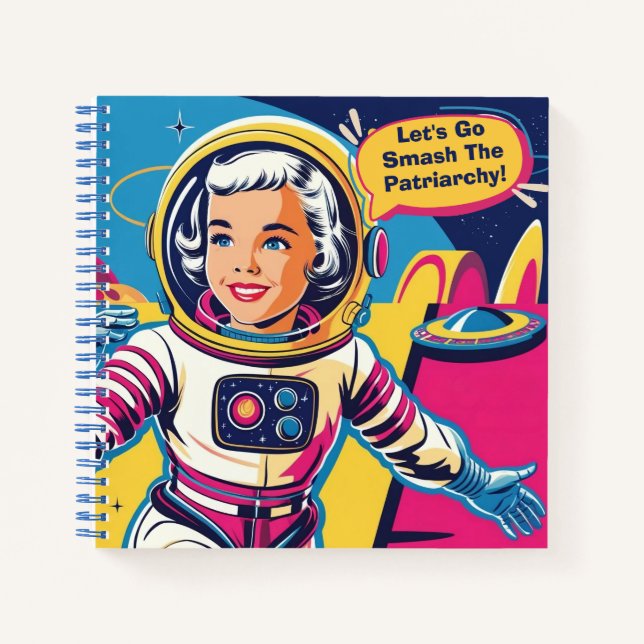 Cuaderno Vamos a aplastar al fango feminista patriarcal (Anverso)