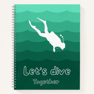 Cuaderno Vamos a bucear juntos | Lindo aventura en el océan