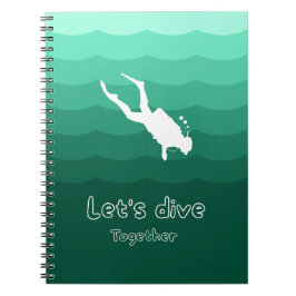 Cuaderno Vamos a bucear juntos | Lindo aventura en el océan