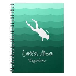 Cuaderno Vamos a bucear juntos | Lindo aventura en el océan
