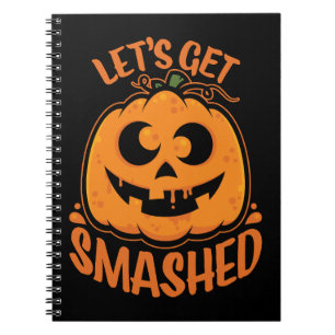 Cuaderno Vamos a destrozar el tipsy halloween Jack-O’-Lante