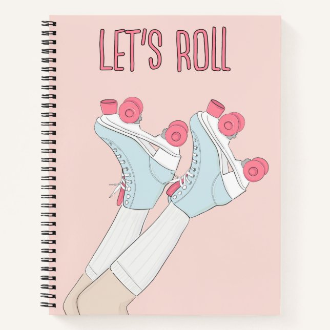 Cuaderno Vamos a Rodar Patines sobre Ruedas (Anverso)