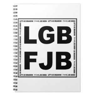 Cuaderno ¡Vamos Brandon! F**k Joe Biden LGB FJB