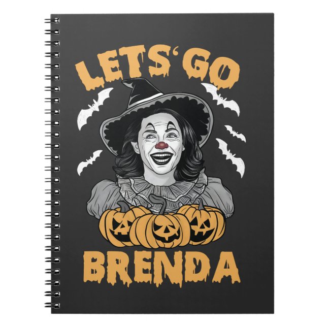 Cuaderno Vamos Brenda Spooky Halloween Kamala Harris (Frente)