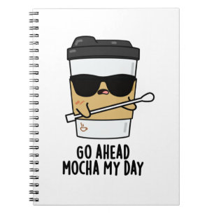 Cuaderno Vamos Café Mi Día Chiste Divertido De Café