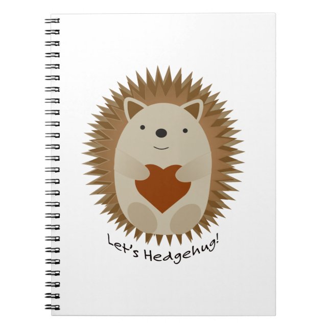 Cuaderno Vamos Hedgehug Hedgehog (Frente)