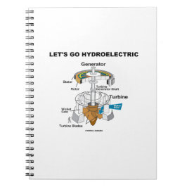 Cuaderno Vamos turbina de generadores hidroeléctricos