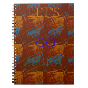 Cuaderno Vamos Zebra Safari Art Print/Graphic