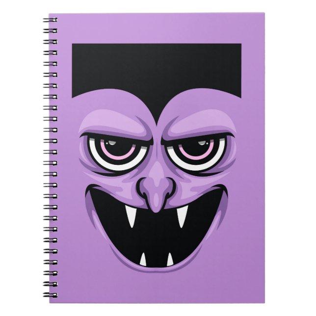 Cuaderno Vampiro de Halloween (Frente)
