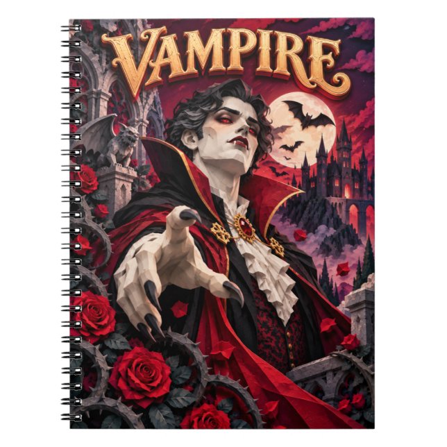 Cuaderno Vampiro, Monstruo de Corte de Papel (Frente)