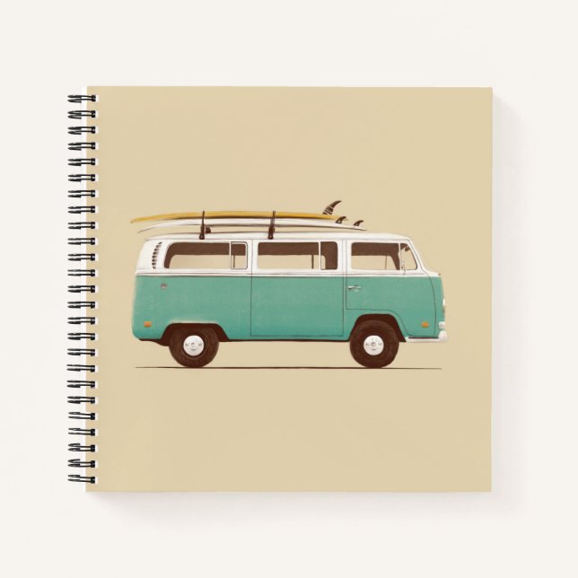 Cuaderno Van azul | Florent Bodart (Anverso)