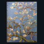 Cuaderno Van Gogh Almond Blossom<br><div class="desc">Serie de pintura natural Vincent Van Gogh - Florencia de almendras en tonos azules</div>