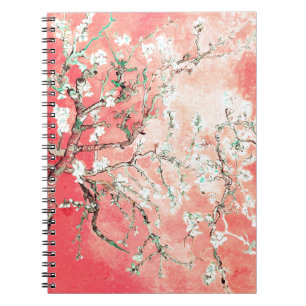 Cuaderno Van Gogh Almond Blossoms Peach