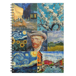 Cuaderno Van Gogh Fine Art Collage