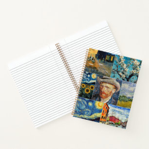Cuaderno Van Gogh Fine Art Collage