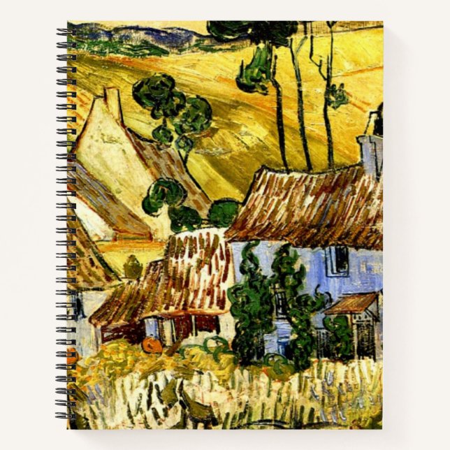 Cuaderno Van Gogh - Granjas cerca de Auvers (Anverso)