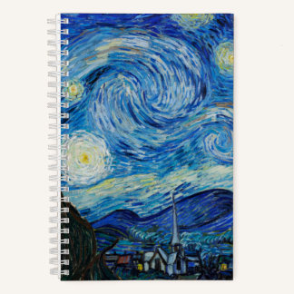 Cuaderno Van Gogh "La noche estrellada"