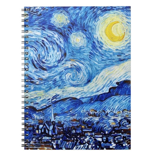 Cuaderno Van Gogh - La noche estrellada - Publicación de Na (Frente)