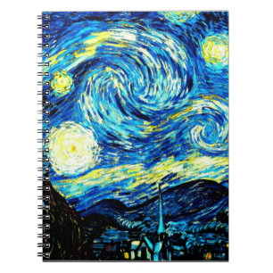 Cuaderno Van Gogh - Noche Starry