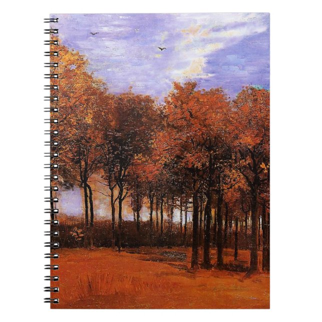 Cuaderno Van Gogh - Paisaje del otoño (Frente)