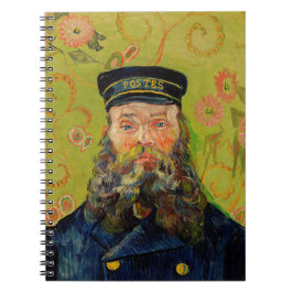 Cuaderno Van Gogh Postman. Arte de impresionismo vertical