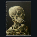 Cuaderno van gogh Skull<br><div class="desc">"van gogh Skull ",  "skeleton cigarrillo fumando",  calavera,  "van gogh",  "van gough",  "Día de los muertos",  "dia de los muertos",  cráneo,  esqueleto,  "skeleton quemando cigarrillos"</div>
