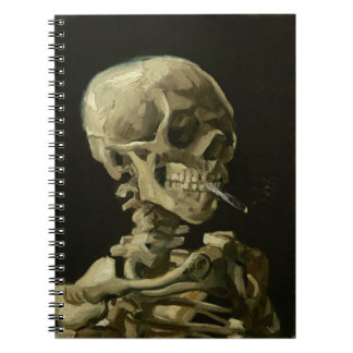 Cuaderno van gogh Skull