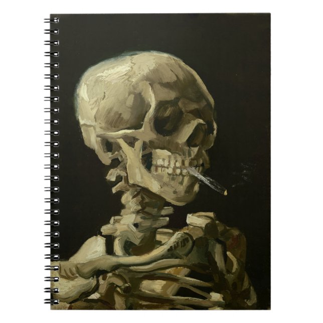 Cuaderno van gogh Skull (Frente)