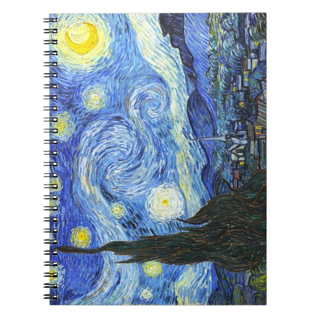 Cuaderno VAN GOGH Starry Night (Frente)