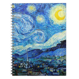 Cuaderno Van Gogh Starry Night Art Writing Notebook