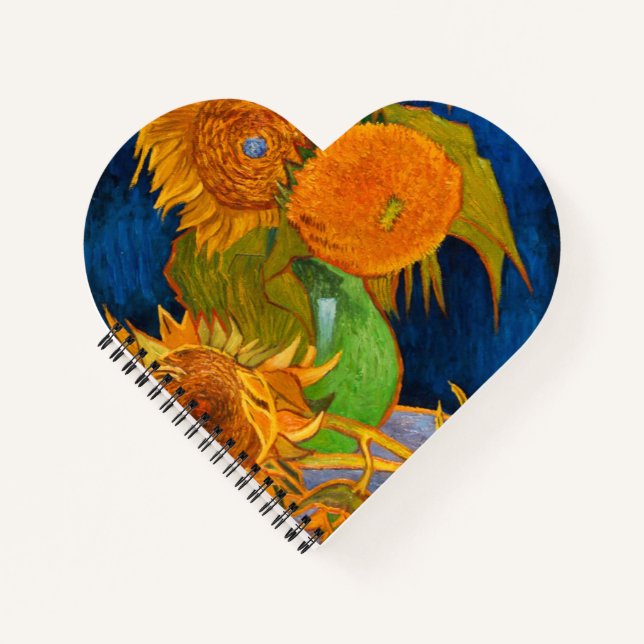 Cuaderno Van Gogh Sunflowers (Anverso)