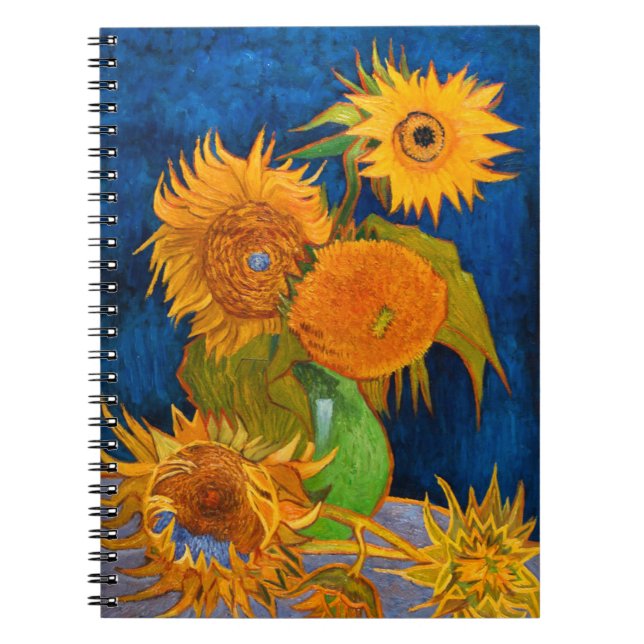 Cuaderno Van Gogh Sunflowers (Frente)