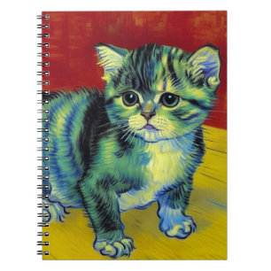 Cuaderno Van Gogh Tabby Cat