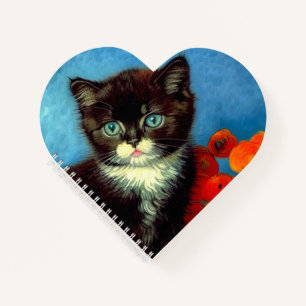 Cuaderno Van Gogh Tuxedo Cat