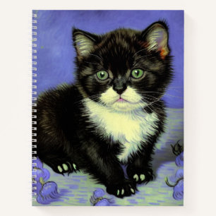 Cuaderno Van Gogh Tuxedo Kitten