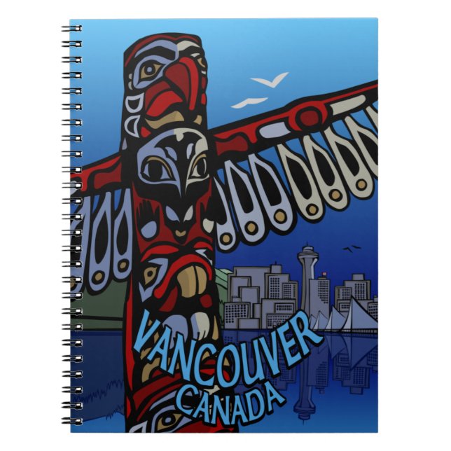 Cuaderno Vancouver BC Journal Personalizado Vancouver (Frente)