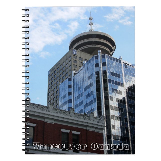 Cuaderno Vancouver Notebook Vancouver Gastown Souvenir (Frente)