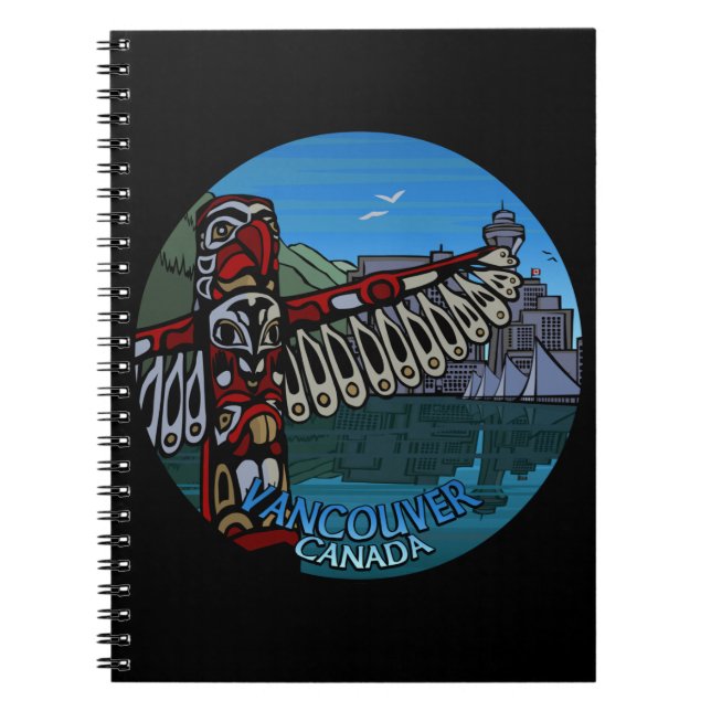 Cuaderno Vancouver Notebook Vancouver Souvenir Journal (Frente)