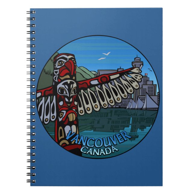 Cuaderno Vancouver Notebook Vancouver Souvenir Journal (Frente)