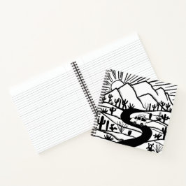 Cuaderno VANLIFE Desert Mountains Road Trip