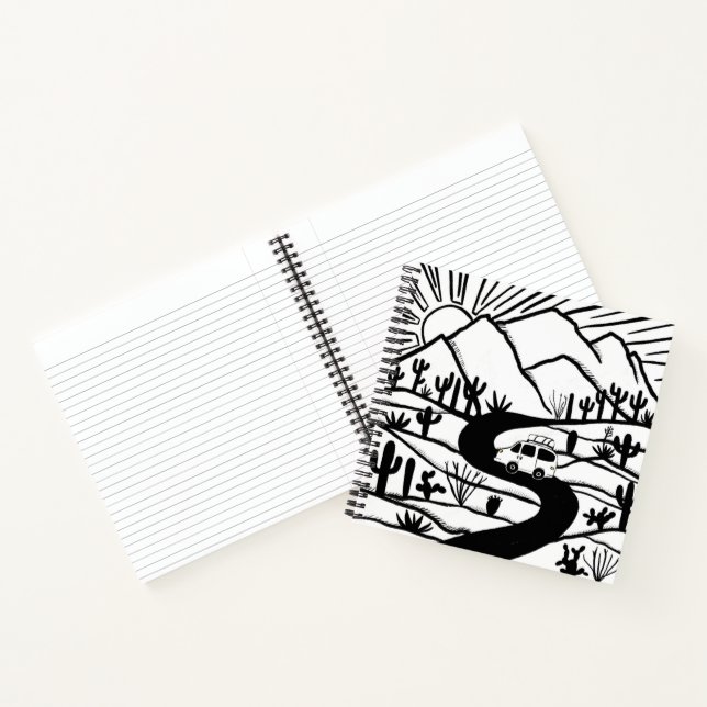 Cuaderno VANLIFE Desert Mountains Road Trip (Interior)