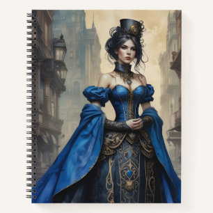 Cuaderno Vapor Azul y Oro