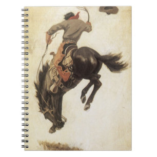 Cuaderno Vaqueiro Antiguo, Estudio de Domador de Broncos po