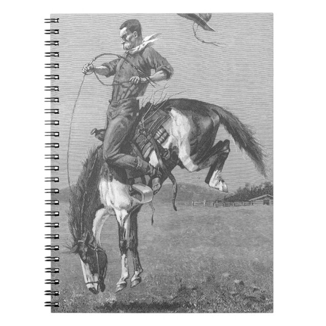Cuaderno Vaqueiros de Rodeo Antiguos, Potro Salvaje de Remi (Frente)